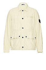 Stone Island Jacket in Natural Beige, view 1, click to view large image.