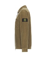 Stone Island Corduroy Overshirt in Biscuit, view 3, click to view large image.