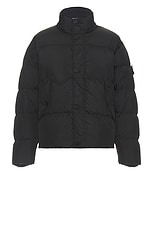 Stone Island Down Jacket in Black, view 1, click to view large image.