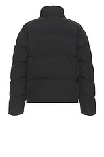 Stone Island Down Jacket in Black, view 2, click to view large image.