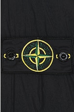 Stone Island Down Jacket in Black, view 4, click to view large image.