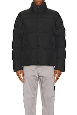 Stone Island Down Jacket in Black, view 5, click to view large image.