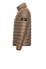 Stone Island Down Jacket in Walnut, view 3, click to view large image.