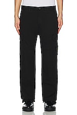 Stone Island Pants in Black, view 6, click to view large image.