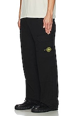 Stone Island Pants in Black, view 7, click to view large image.