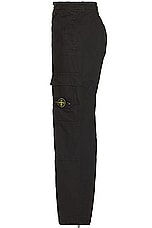 Stone Island Cargo Pants in Black, view 3, click to view large image.