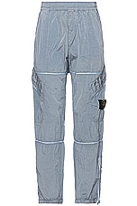 Stone Island Nylon Metal Pants in Sky Blue, view 1, click to view large image.