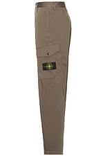 Stone Island Cargo Pants in Walnut, view 3, click to view large image.