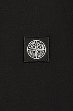 Stone Island Longsleeve T-Shirt in Black, view 3, click to view large image.