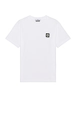 Stone Island T-Shirt in White, view 1, click to view large image.