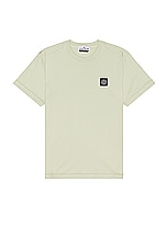 Stone Island T-shirt in Pistachio, view 1, click to view large image.