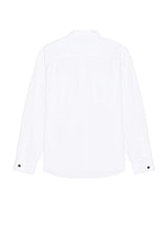 Stone Island Overshirt in White, view 2, click to view large image.