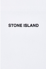 Stone Island Overshirt in White, view 3, click to view large image.