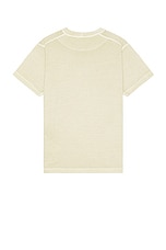 Stone Island Garment Dyed T-Shirt in Plaster, view 2, click to view large image.