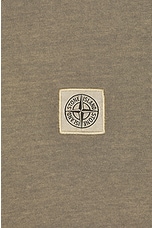 Stone Island Garment Dyed T-Shirt in Walnut, view 3, click to view large image.