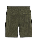 Stone Island Swim Shorts in Olive, view 2, click to view large image.