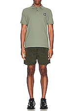 Stone Island Swim Shorts in Olive, view 5, click to view large image.