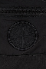 Stone Island Bumbag in Black, view 6, click to view large image.