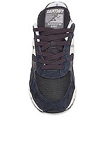 Saucony Shadow 6000 Essential Sneaker in Navy, view 4, click to view large image.