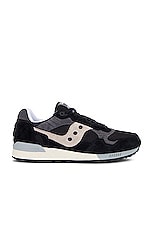 Saucony Shadow 5000 Sneaker in Black, view 1, click to view large image.