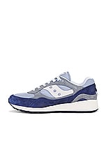 Saucony Shadow 6000 in Grey & Navy, view 5, click to view large image.