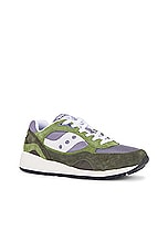 Saucony Shadow 6000 in Grey & Forest, view 2, click to view large image.