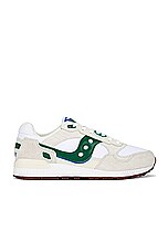 Saucony Shadow 5000 in White & Green, view 1, click to view large image.