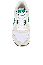 Saucony Shadow 5000 in White & Green, view 4, click to view large image.