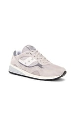 Saucony Shadow 6000 in Grey & Grey, view 2, click to view large image.
