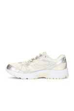 Saucony Ride Millennium in Cream & Silver, view 5, click to view large image.