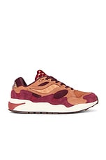 Saucony Grid Shadow 2 in Rust, view 1, click to view large image.