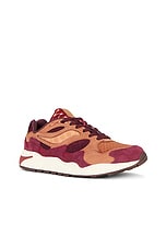 Saucony Grid Shadow 2 in Rust, view 2, click to view large image.