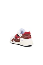 Saucony Shadow 6000 in White & Rust, view 3, click to view large image.