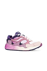 Saucony Grid Shadow 2 Sxs Summer Solstice in Lilac & Blue, view 2, click to view large image.