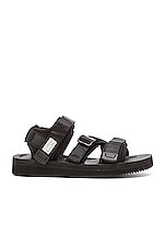 Suicoke KISEE V Sandals in Black, view 1, click to view large image.
