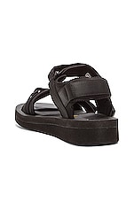 Suicoke KISEE V Sandals in Black, view 3, click to view large image.