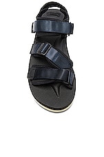 Suicoke KISEE V Sandals in Navy, view 4, click to view large image.