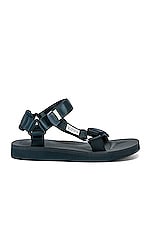 Suicoke DEPA Cab Sandals in Navy, view 1, click to view large image.
