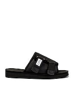 Suicoke Kaw CAB in Black, view 1, click to view large image.