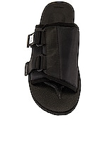 Suicoke Kaw CAB in Black, view 4, click to view large image.