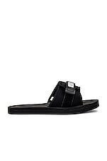 Suicoke PADRI in Black, view 1, click to view large image.