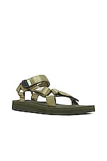 Suicoke DEPA-Cab in Olive, view 2, click to view large image.