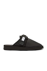 Suicoke Zavo-cab Sandal in Black, view 1, click to view large image.