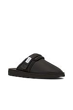 Suicoke Zavo-cab Sandal in Black, view 2, click to view large image.