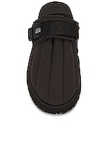 Suicoke Zavo Puffab in Black, view 4, click to view large image.