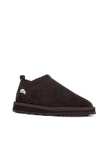 Suicoke Ron Swpab Mid in Dark Brown, view 2, click to view large image.