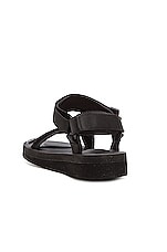 Suicoke DEPA V2 Sandals in Black, view 3, click to view large image.