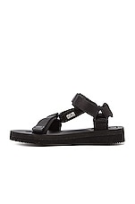 Suicoke DEPA V2 Sandals in Black, view 5, click to view large image.