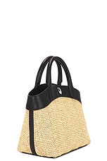 Savette The Small Tondo Tote Bag in Black, view 4, click to view large image.