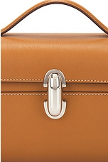 Savette The Symmetry Pochette Bag in Saddle, view 7, click to view large image.